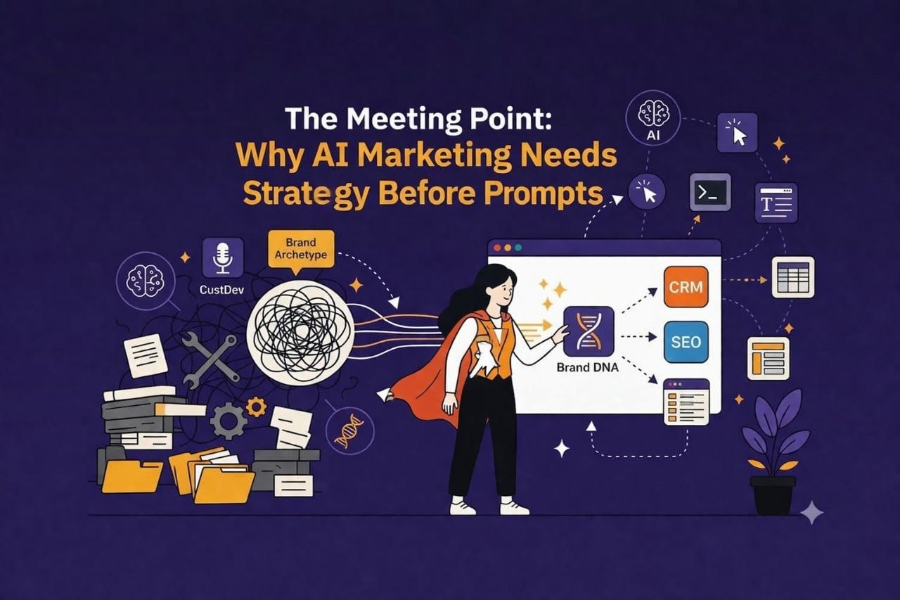 The Meeting Point: Why AI Marketing Needs Strategy Before Prompts