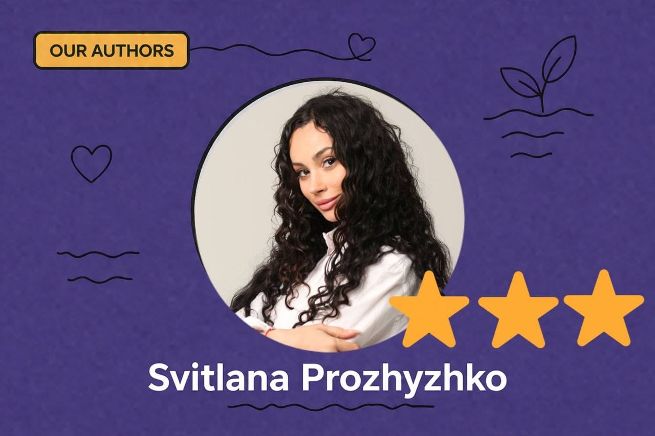 Svitlana Prozhyzhko | Psychologist. Author. Podcast host