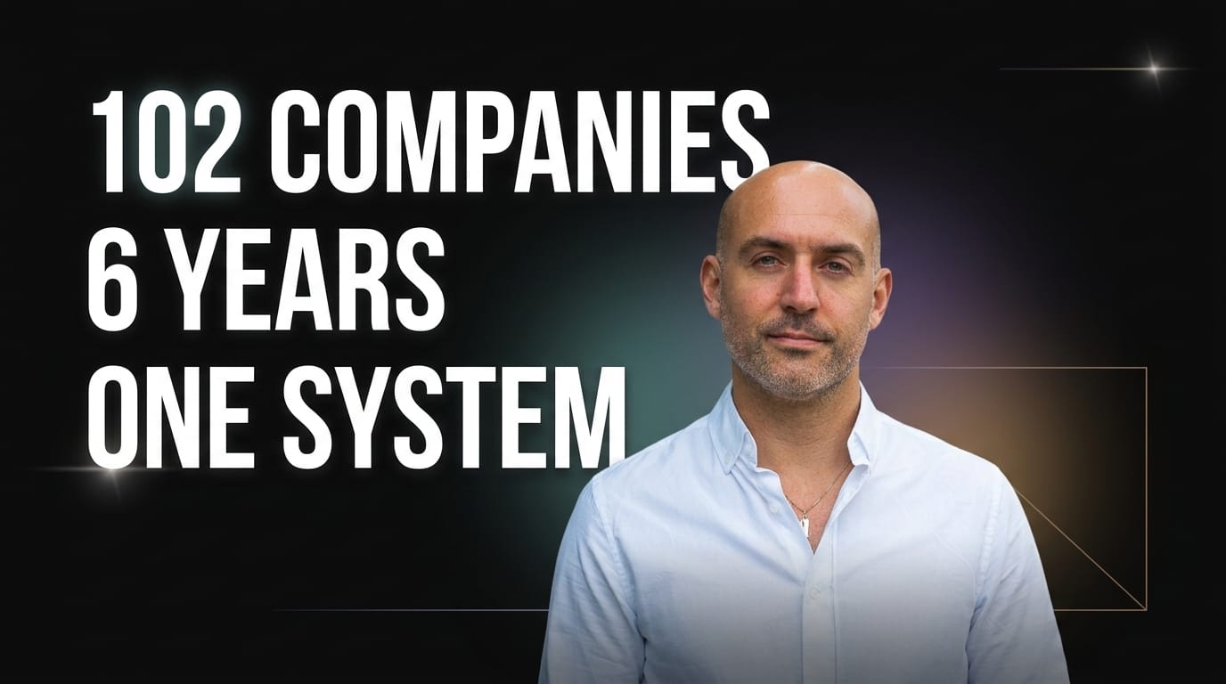 From Zero to Scale: This Venture Builder Launched 102 Companies in 6 Years. Here's His Blueprint for Success.